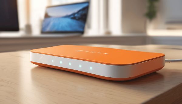 Pourquoi ma box orange clignote en blanc et comment y remédier